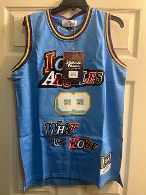 Authentic Classics Kobe Bryant 'What The Kobe' Los Angeles Lakers Jersey